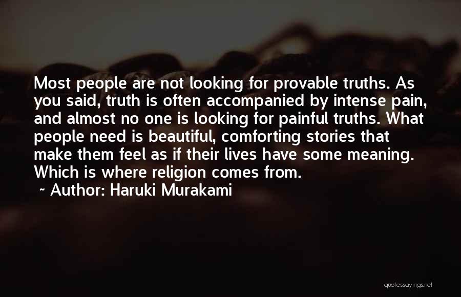 Intense Pain Quotes By Haruki Murakami