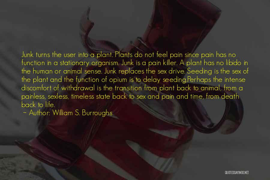 Intense Pain Quotes By William S. Burroughs