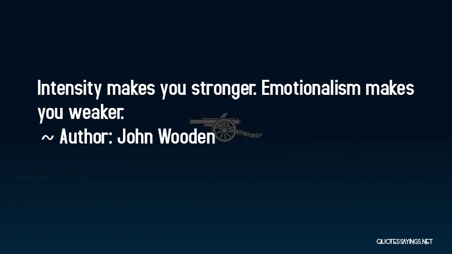 Intensity In Basketball Quotes By John Wooden