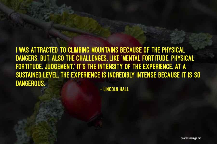 Intensity In Sports Quotes By Lincoln Hall Intensity In Sports Quotes By Lincoln Hall