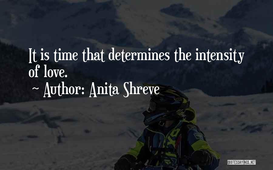 Intensity Of Love Quotes By Anita Shreve