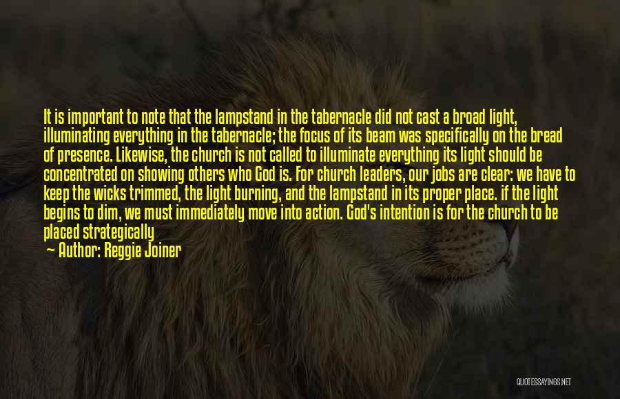 Intention And Action Quotes By Reggie Joiner