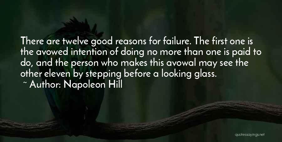 Intention Quotes By Napoleon Hill