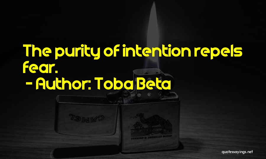 Intention Quotes By Toba Beta