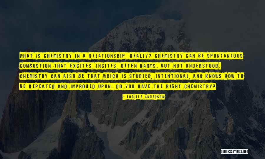 Intentional Love Quotes By Lucille Anderson