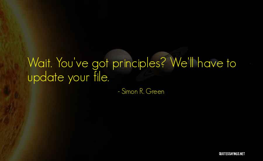 Inter Tolerance Quotes By Simon R. Green Inter Tolerance Quotes By Simon R. Green