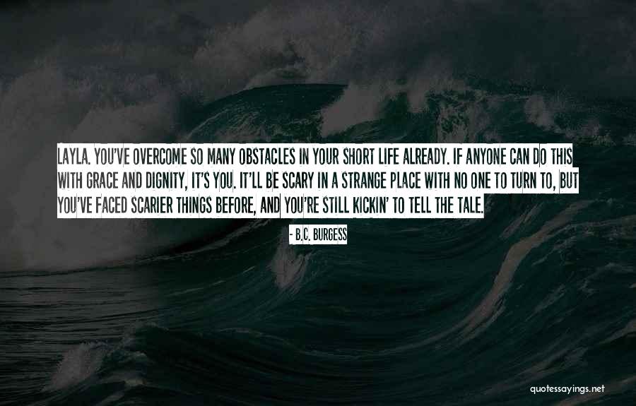 Intercepting Quotes By B.C. Burgess