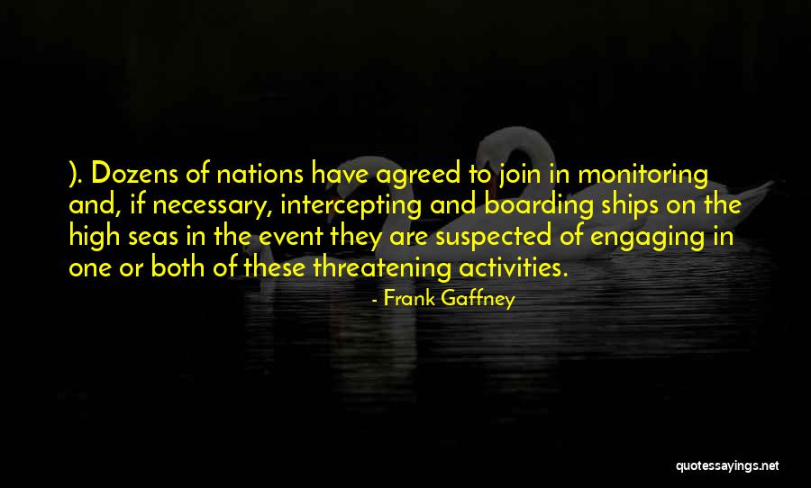 Intercepting Quotes By Frank Gaffney