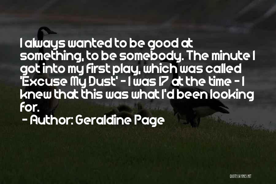 Interceptions 2020 Quotes By Geraldine Page