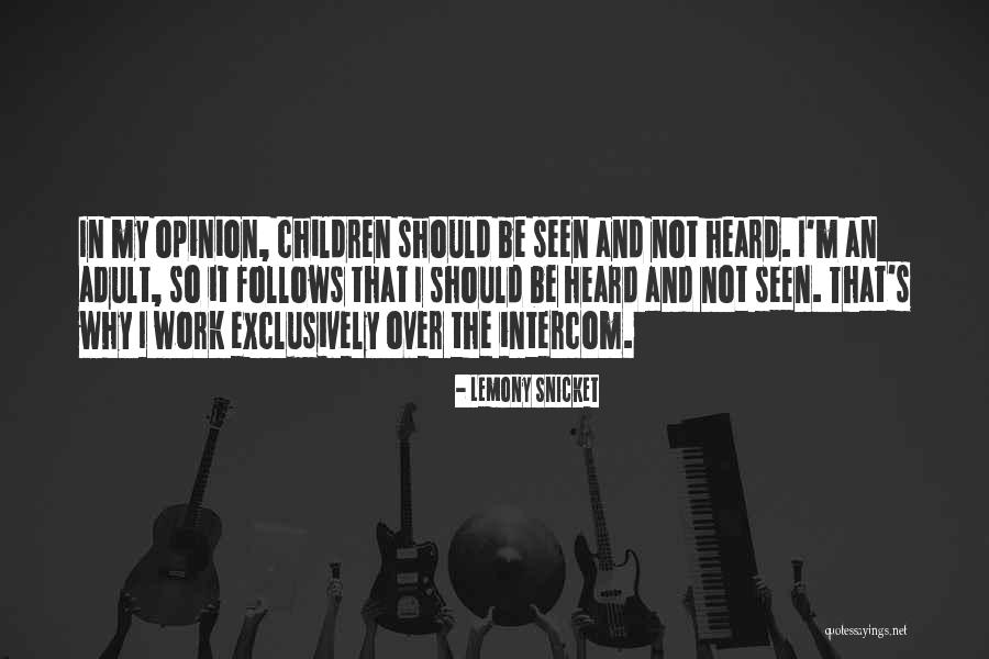 Intercom Quotes By Lemony Snicket Intercom Quotes By Lemony Snicket
