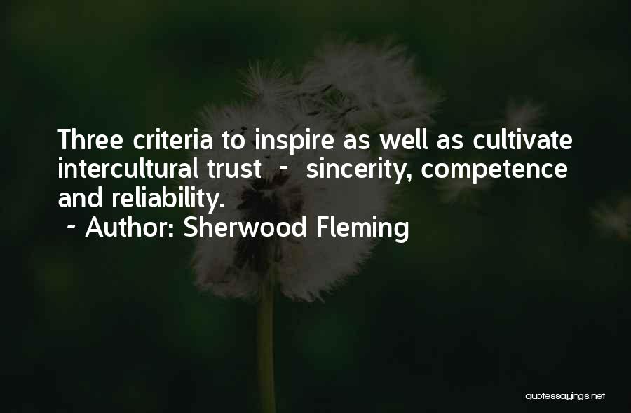 Intercultural Business Quotes By Sherwood Fleming