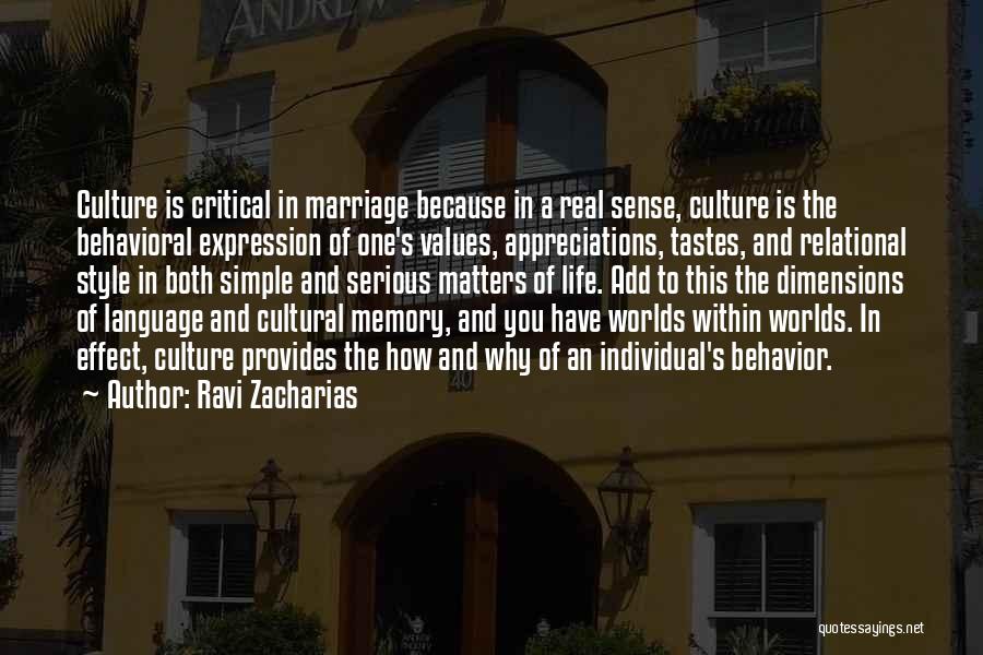 Intercultural Quotes By Ravi Zacharias