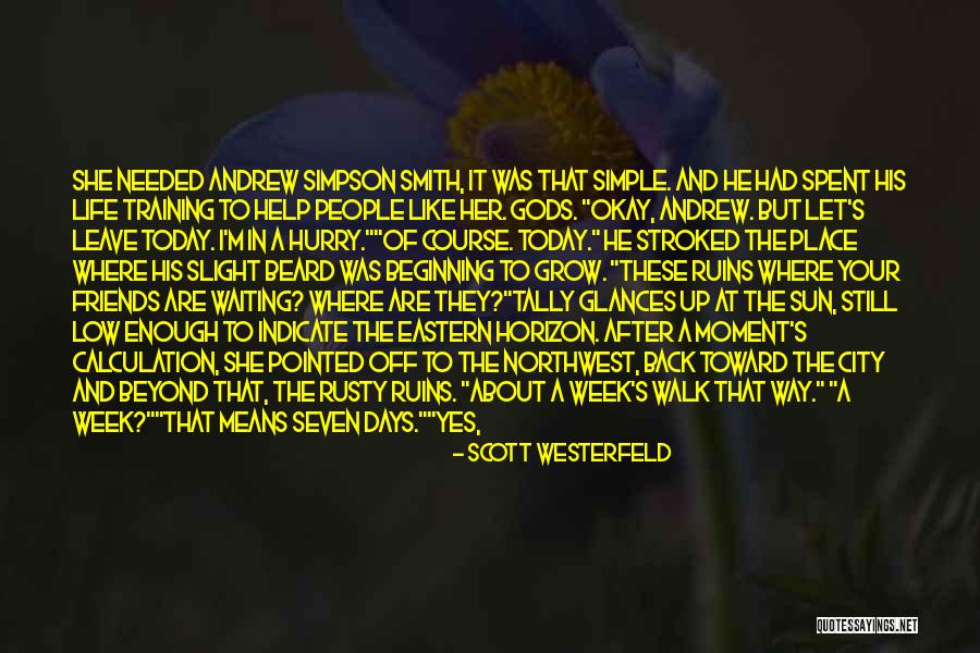 Intercut In Screenplays Quotes By Scott Westerfeld