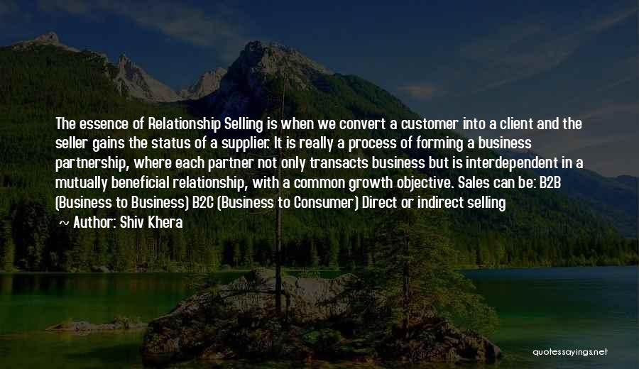 Interdependent Relationship Quotes By Shiv Khera