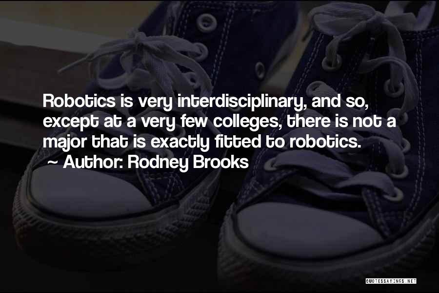 Interdisciplinary Quotes By Rodney Brooks