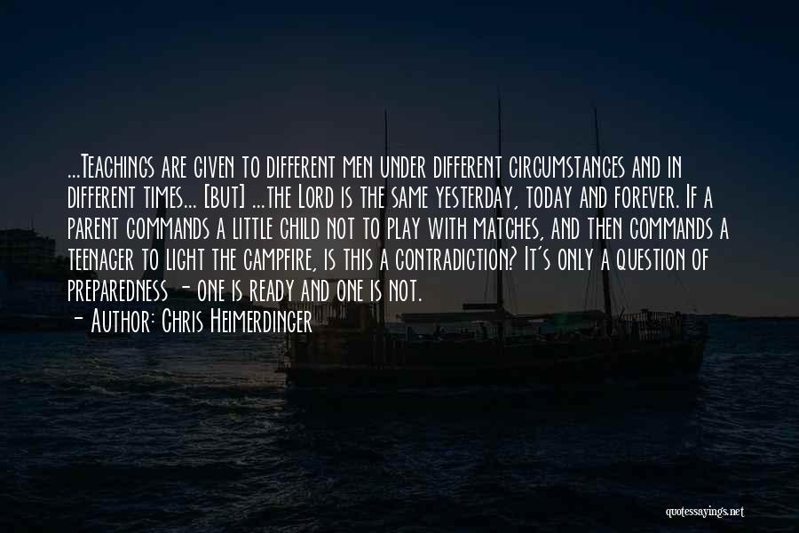 Interesar Forms Quotes By Chris Heimerdinger