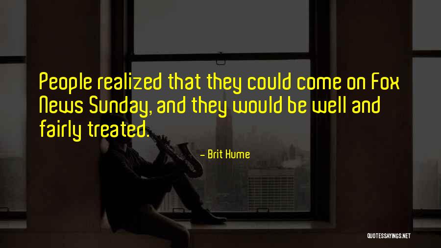 Interesseira Quotes By Brit Hume