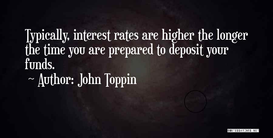 Interest Rates Quotes By John Toppin
