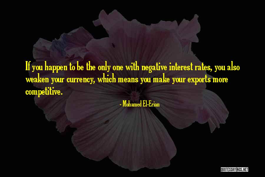 Interest Rates Quotes By Mohamed El-Erian