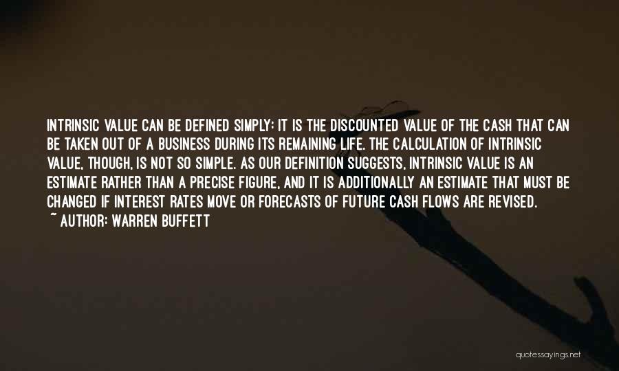Interest Rates Quotes By Warren Buffett