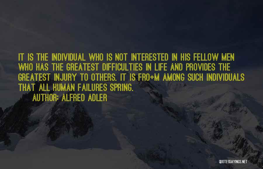 Interested In Others Life Quotes By Alfred Adler