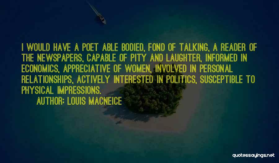 Interested In U Quotes By Louis MacNeice