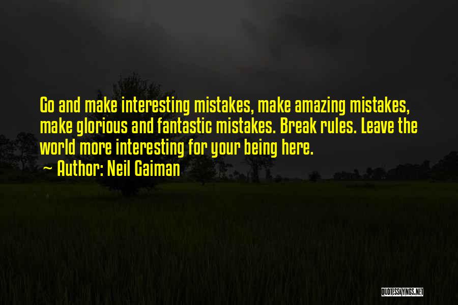 Interesting And Amazing Quotes By Neil Gaiman