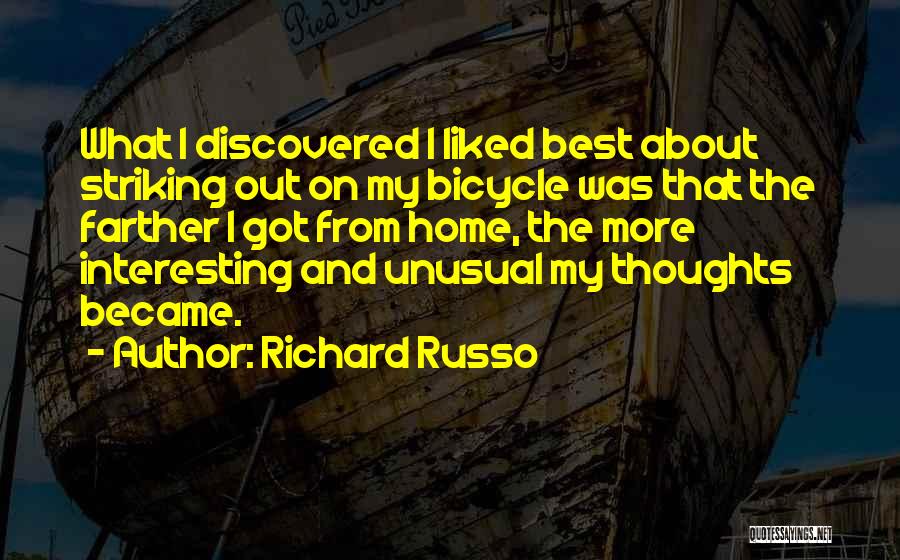 Interesting And Inspirational Quotes By Richard Russo