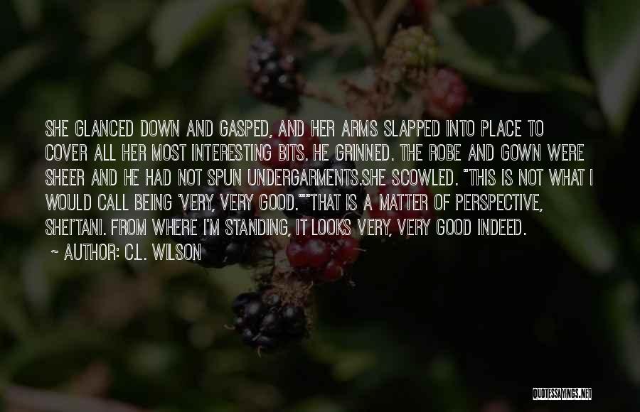 Interesting And Romantic Quotes By C.L. Wilson