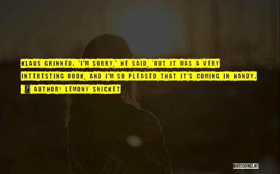 Interesting Book Quotes By Lemony Snicket