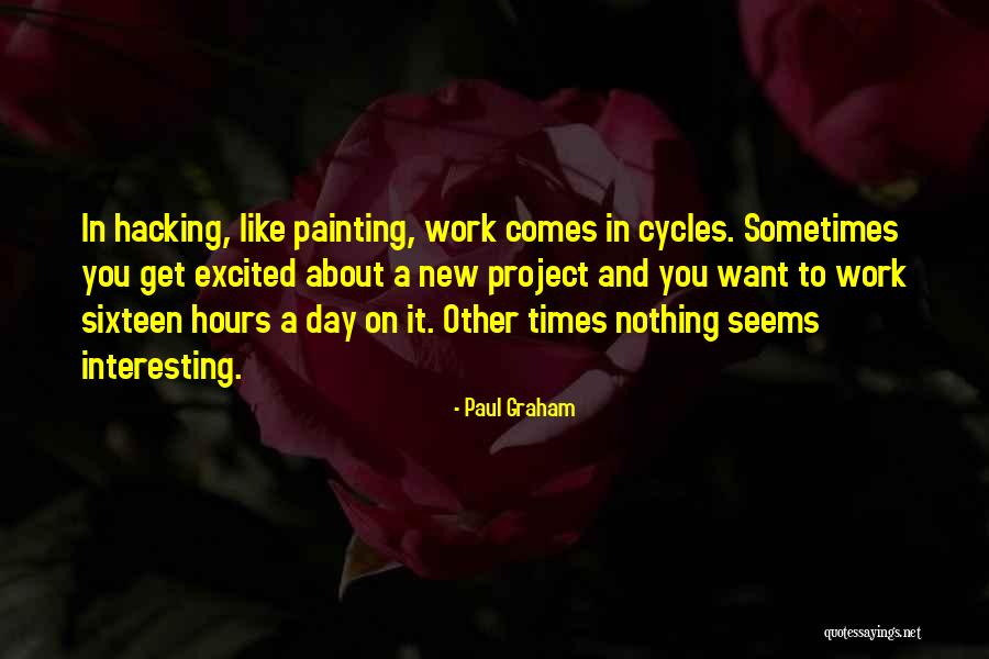 Interesting Day Quotes By Paul Graham