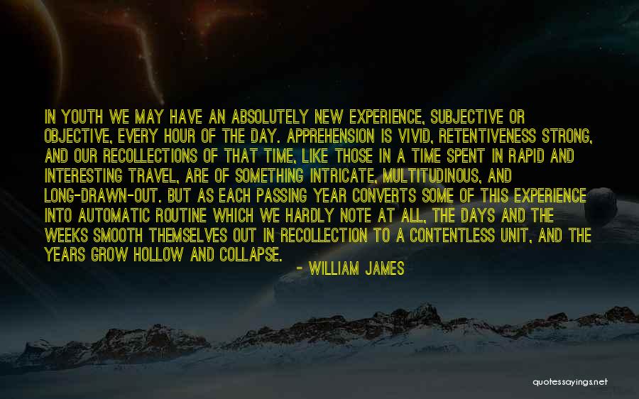 Interesting Day Quotes By William James