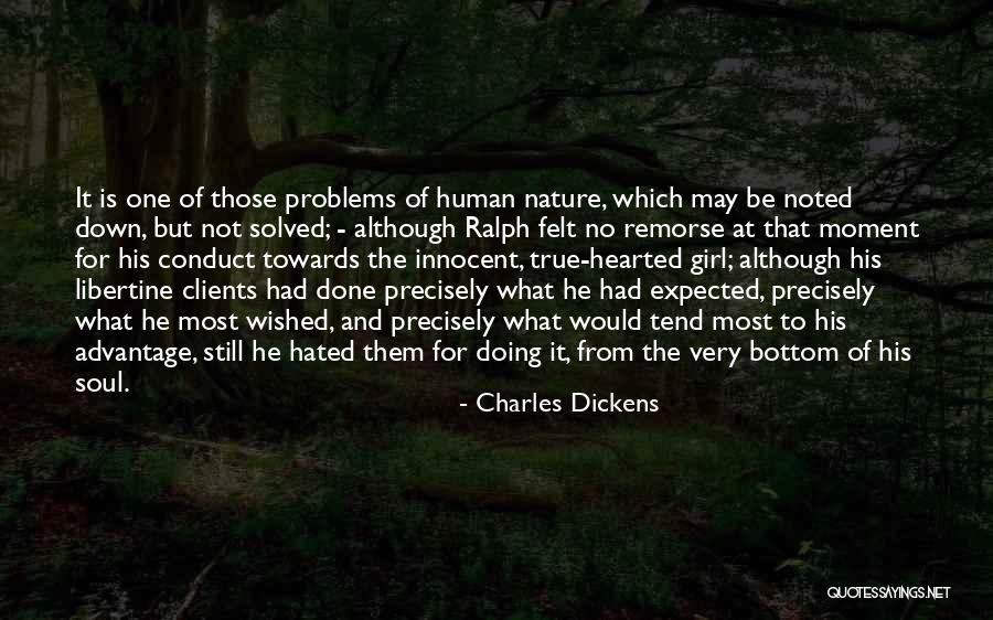 Interesting Girl Quotes By Charles Dickens