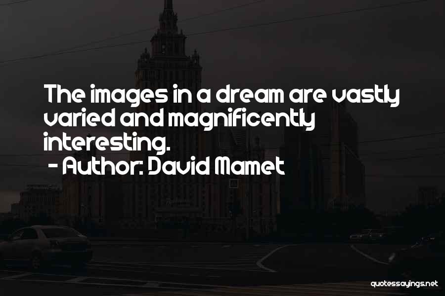 Interesting Images And Quotes By David Mamet