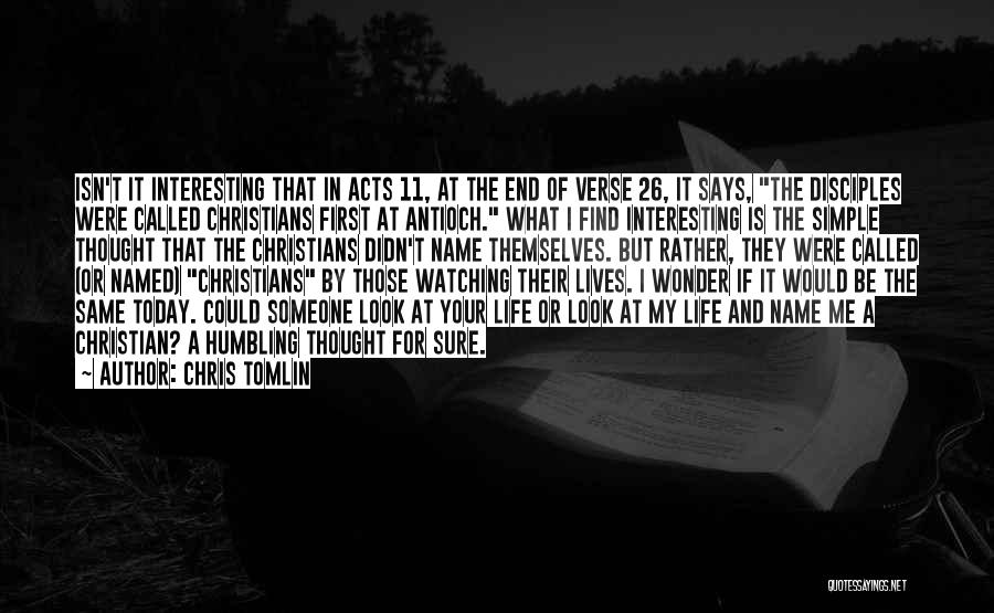 Interesting Love Life Quotes By Chris Tomlin