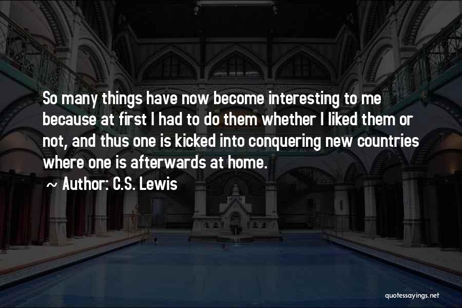 Interesting Quotes By C.S. Lewis