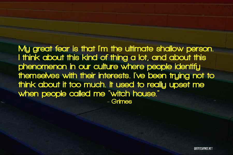 Interests Of A Person Quotes By Grimes Interests Of A Person Quotes By Grimes