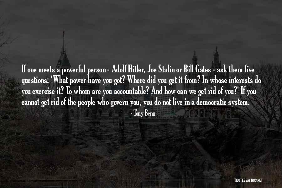 Interests Of A Person Quotes By Tony Benn Interests Of A Person Quotes By Tony Benn