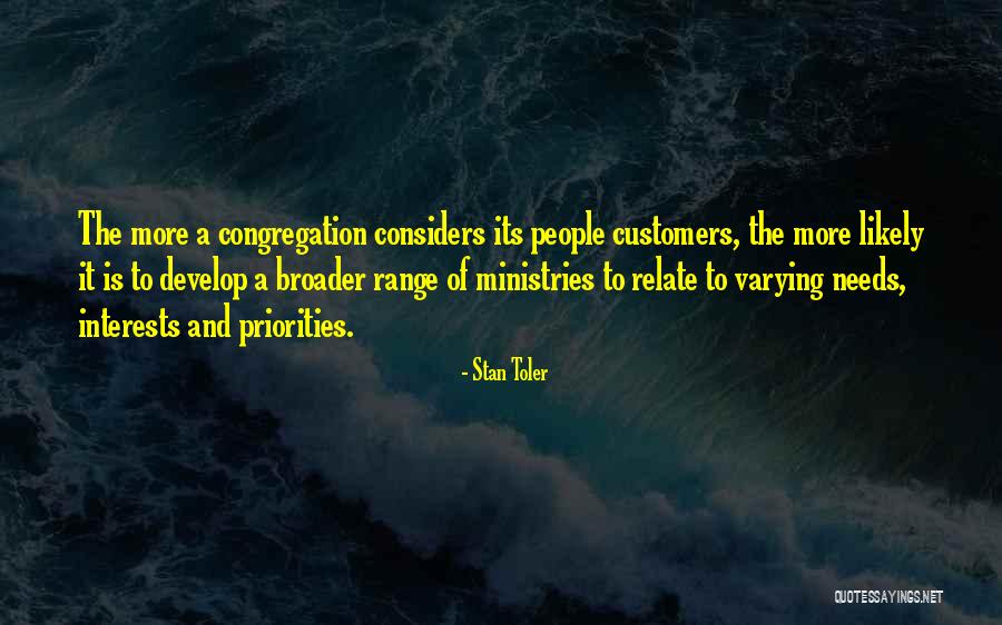 Interests Of People Quotes By Stan Toler Interests Of People Quotes By Stan Toler