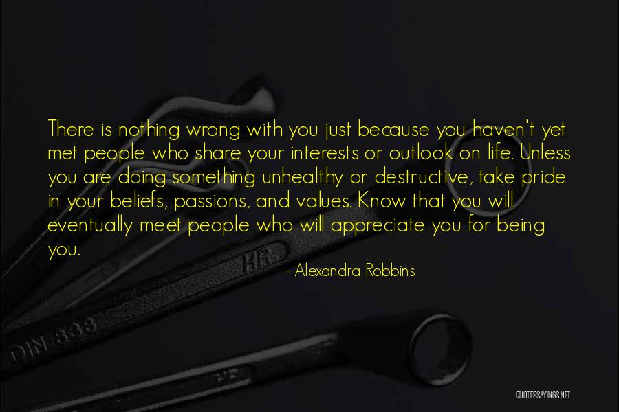 Interests Passion Quotes By Alexandra Robbins