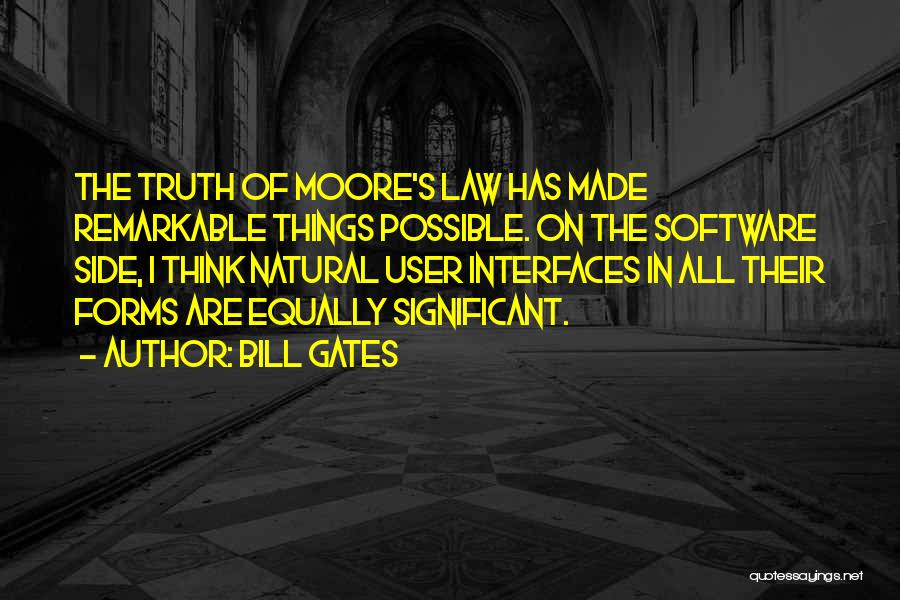 Interfaces Quotes By Bill Gates