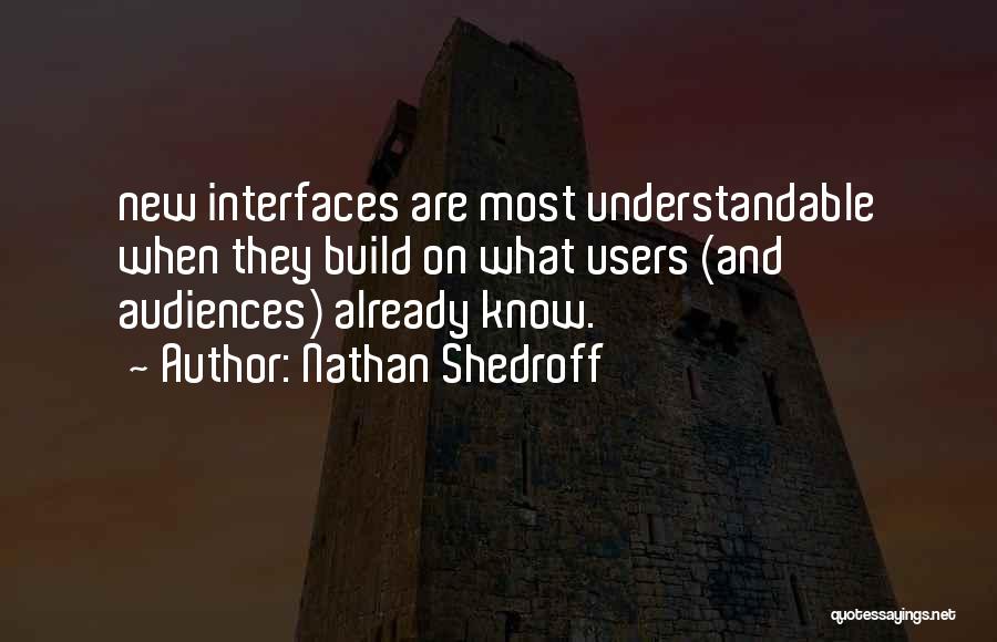 Interfaces Quotes By Nathan Shedroff