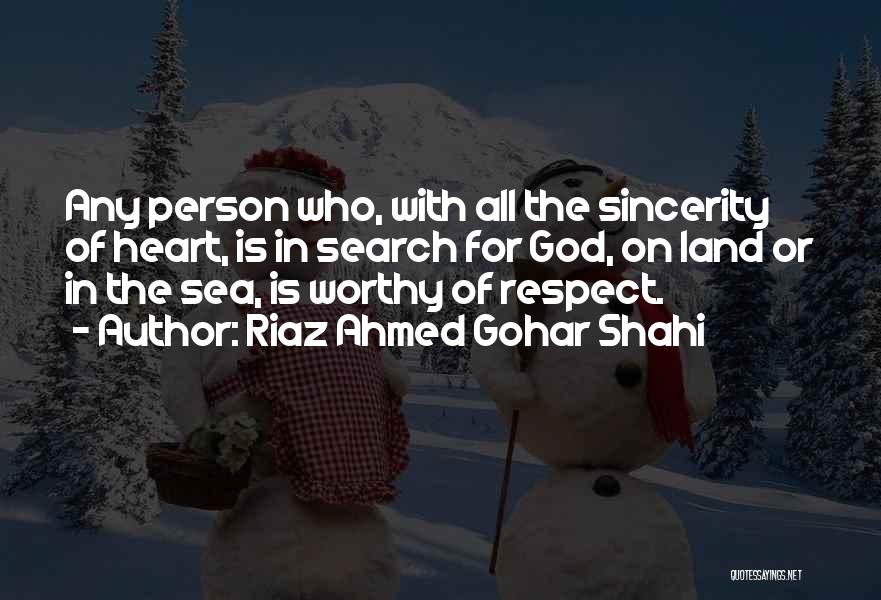 Interfaith Quotes By Riaz Ahmed Gohar Shahi