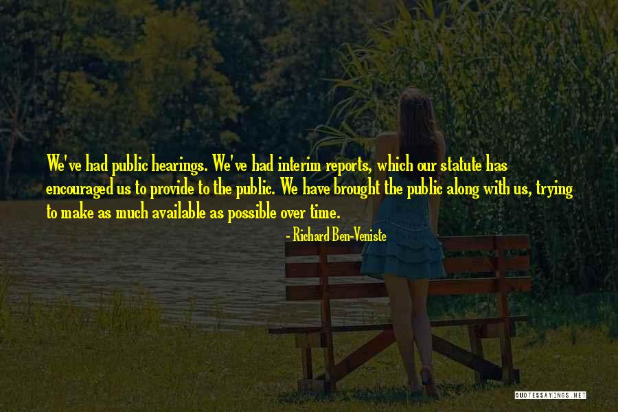 Interim At Quotes By Richard Ben-Veniste Interim At Quotes By Richard Ben-Veniste