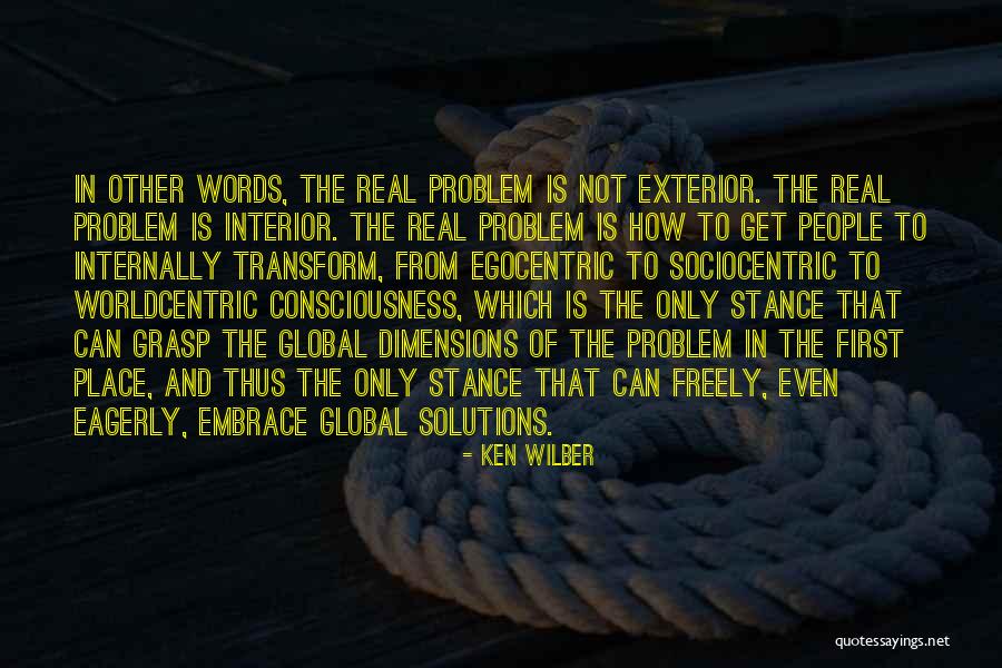 Interior And Exterior Quotes By Ken Wilber Interior And Exterior Quotes By Ken Wilber