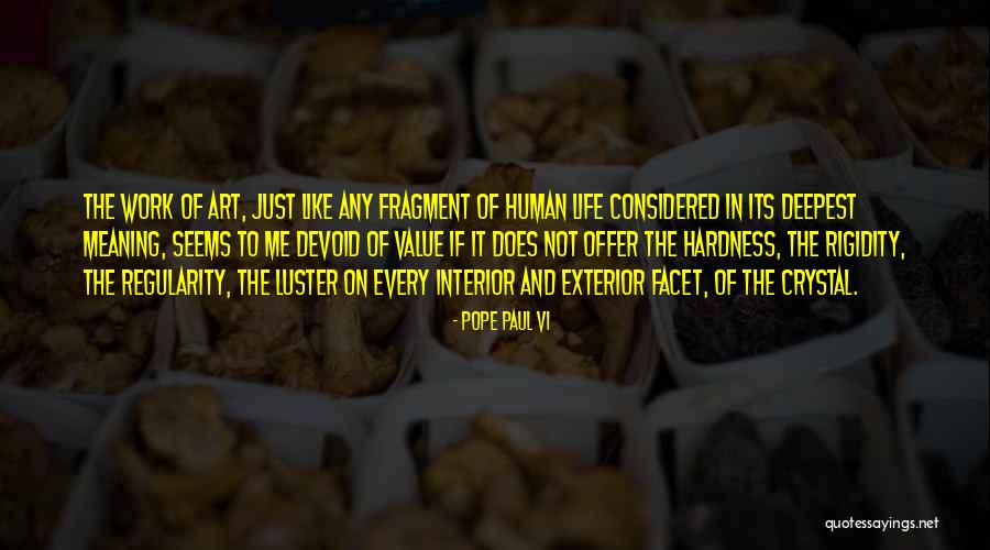Interior And Exterior Quotes By Pope Paul VI Interior And Exterior Quotes By Pope Paul VI
