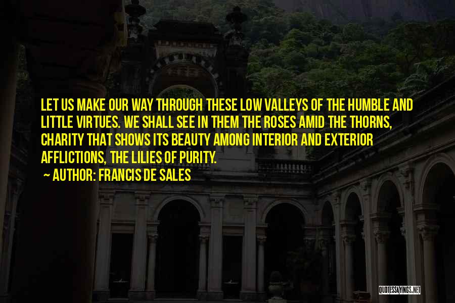 Interior Beauty Quotes By Francis De Sales