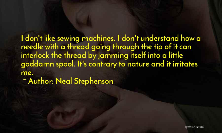Interlock Quotes By Neal Stephenson