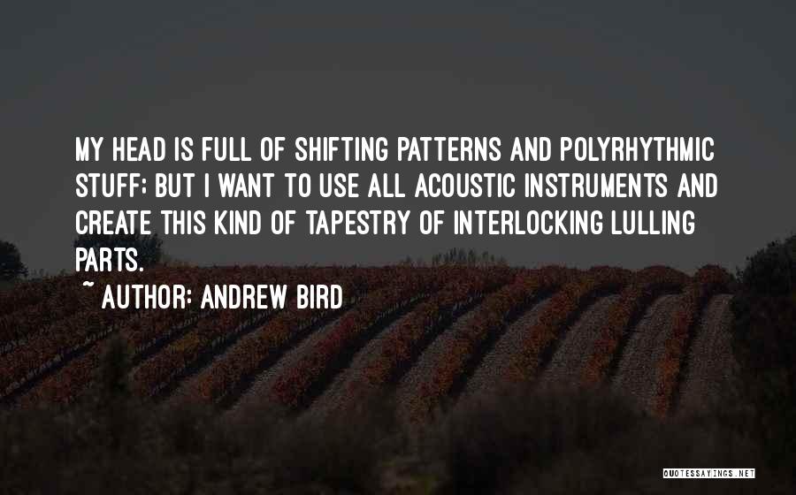 Interlocking Quotes By Andrew Bird