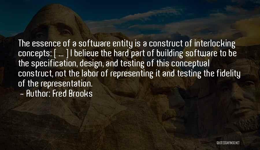 Interlocking Quotes By Fred Brooks